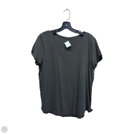 Athletic Top Short Sleeve By Lululemon In Green