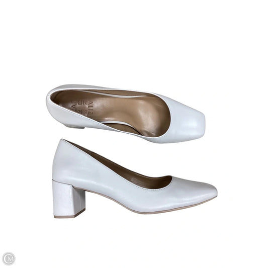 Shoes Heels Block By Naturalizer In White, Size: 8.5
