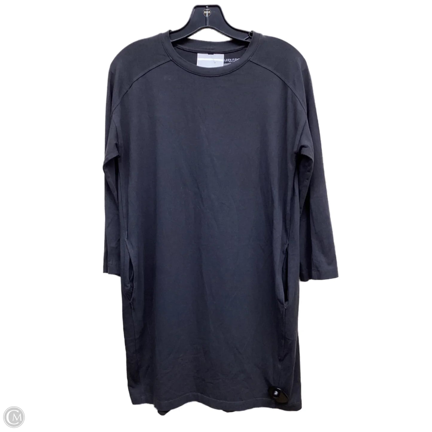 Dress Casual Short By Eileen Fisher In Grey, Size: Sp