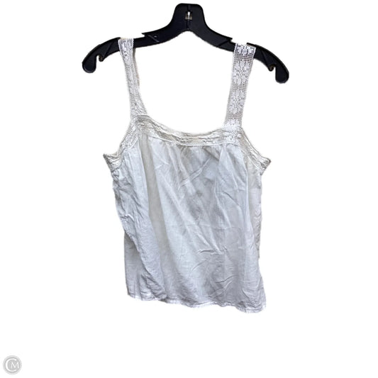 Top Sleeveless By Aerie In White, Size: M