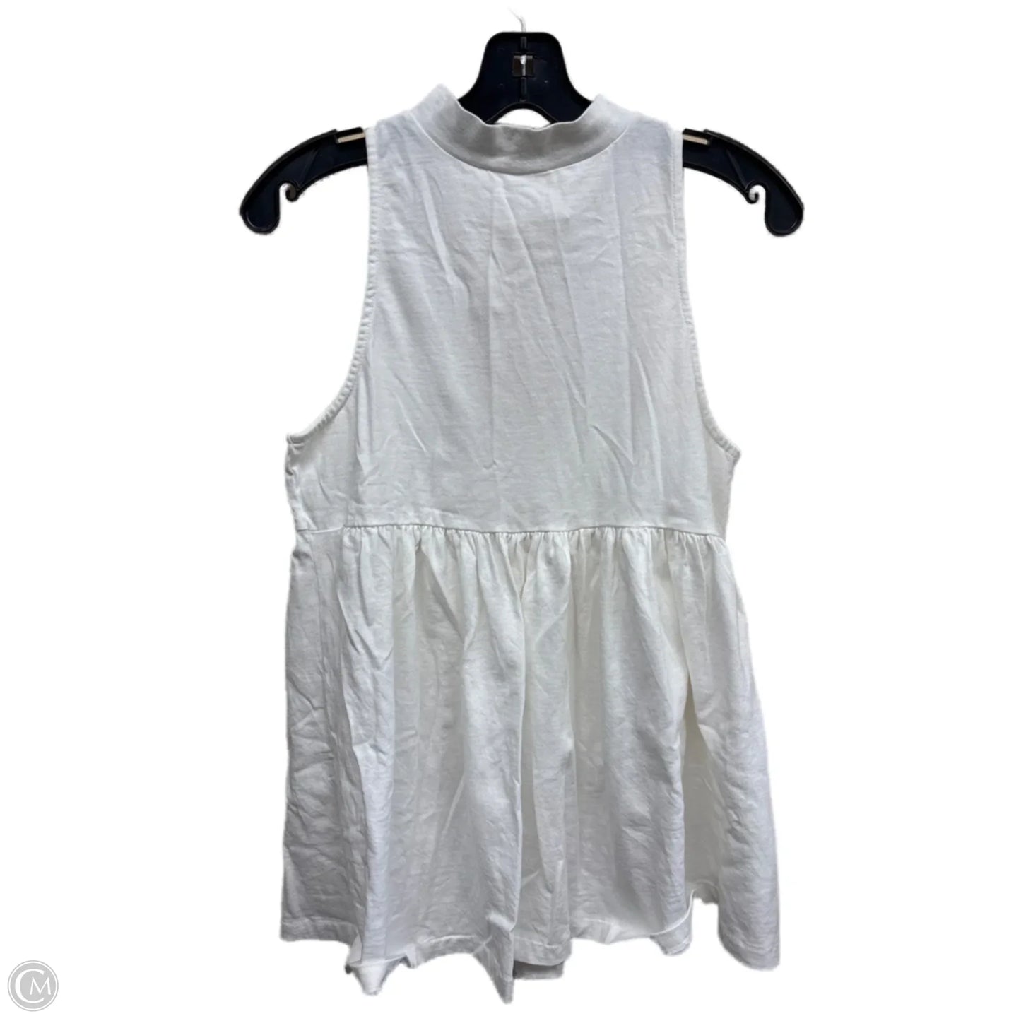 Top Sleeveless By Free People In White, Size: S