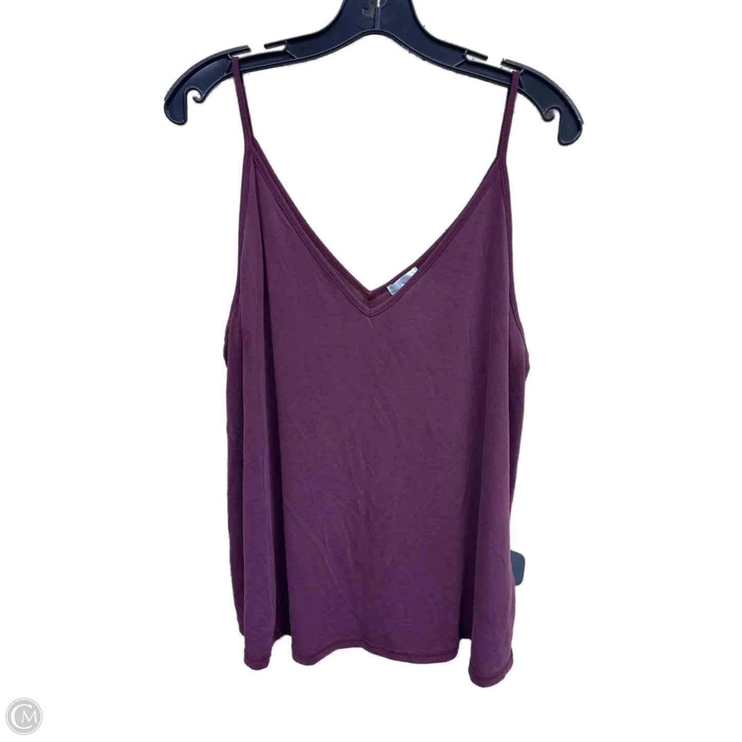 Top Sleeveless By Bp In Maroon, Size: Xl