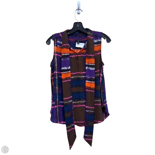 Top Sleeveless By J. Crew In Multi-colored, Size: Xs