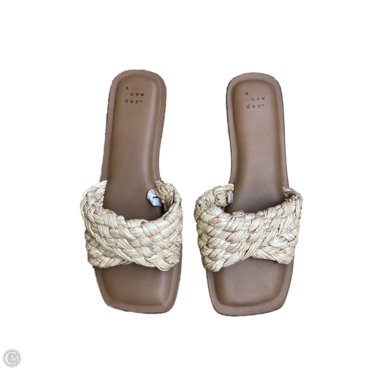 Sandals Flats By A New Day In Tan, Size: 8.5