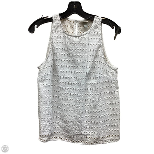 Top Sleeveless By A New Day In White, Size: M