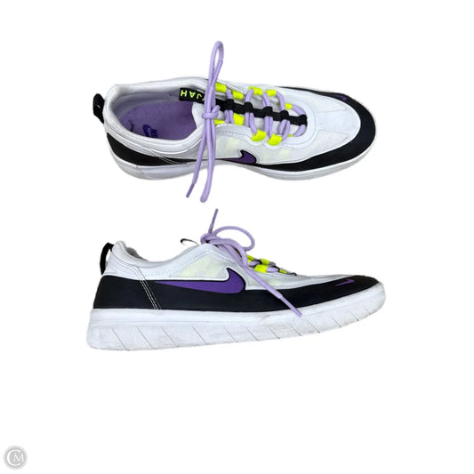 Shoes Athletic By Nike In Purple & White, Size: 8