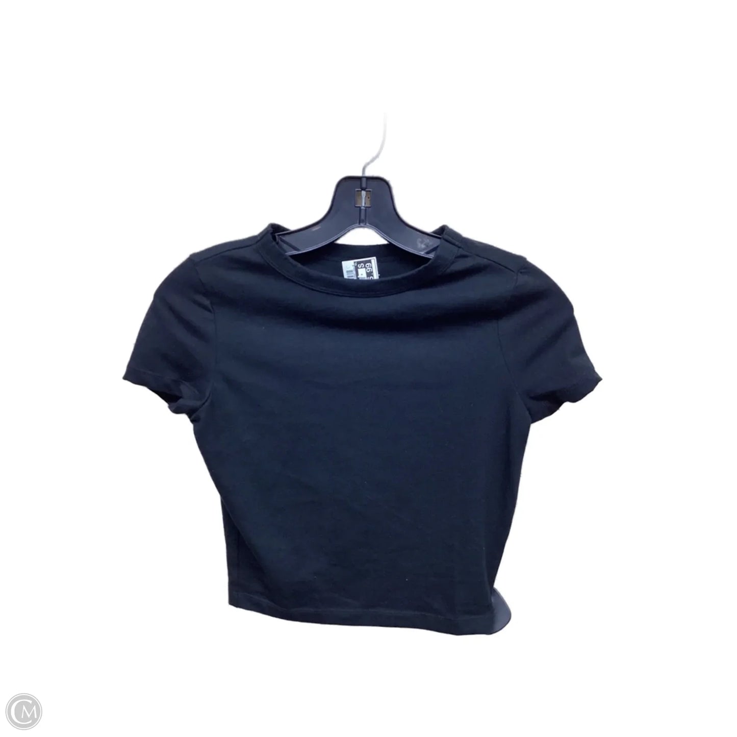 Top Short Sleeve By Wild Fable In Black, Size: Xs