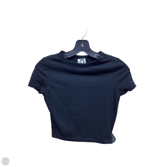 Top Short Sleeve By Wild Fable In Black, Size: Xs