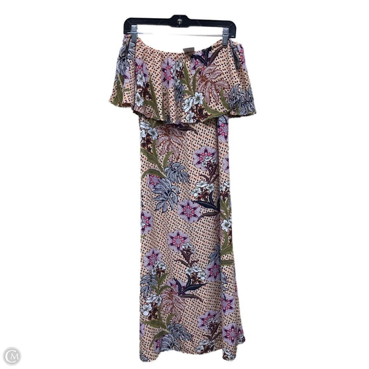 Dress Casual Midi By Zara Women In Multi-colored, Size: S