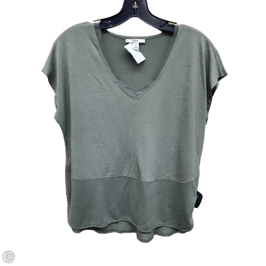 Top Short Sleeve By Bar Iii In Green, Size: Sp