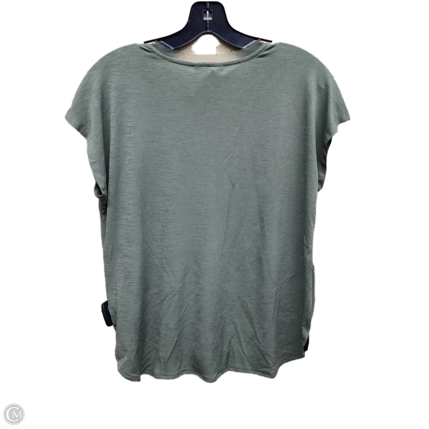 Top Short Sleeve By Bar Iii In Green, Size: Sp