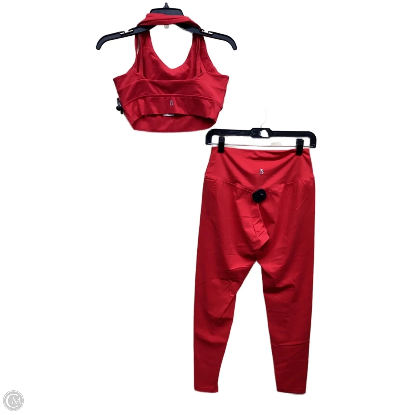 Athletic Pants 2pc By Clothes Mentor In Red, Size: L