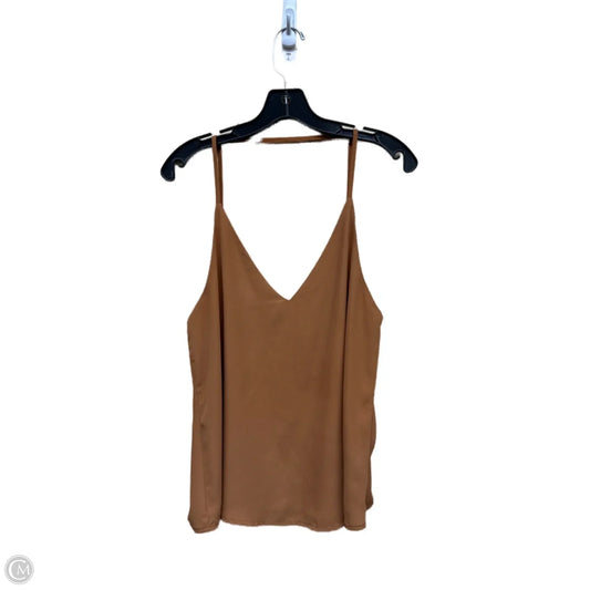 Top Sleeveless By Lulus In Brown, Size: L