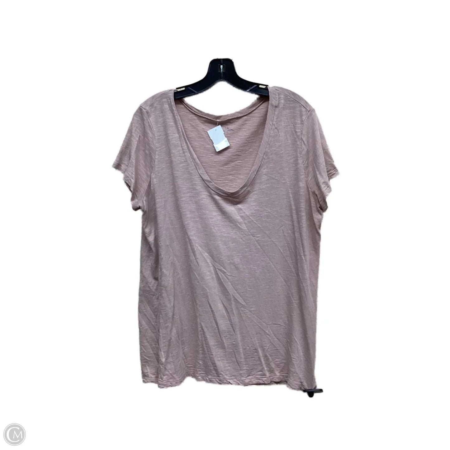 Top Short Sleeve By Susina In Pink, Size: Xl