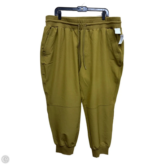Athletic Pants By Old Navy In Green, Size: 2x