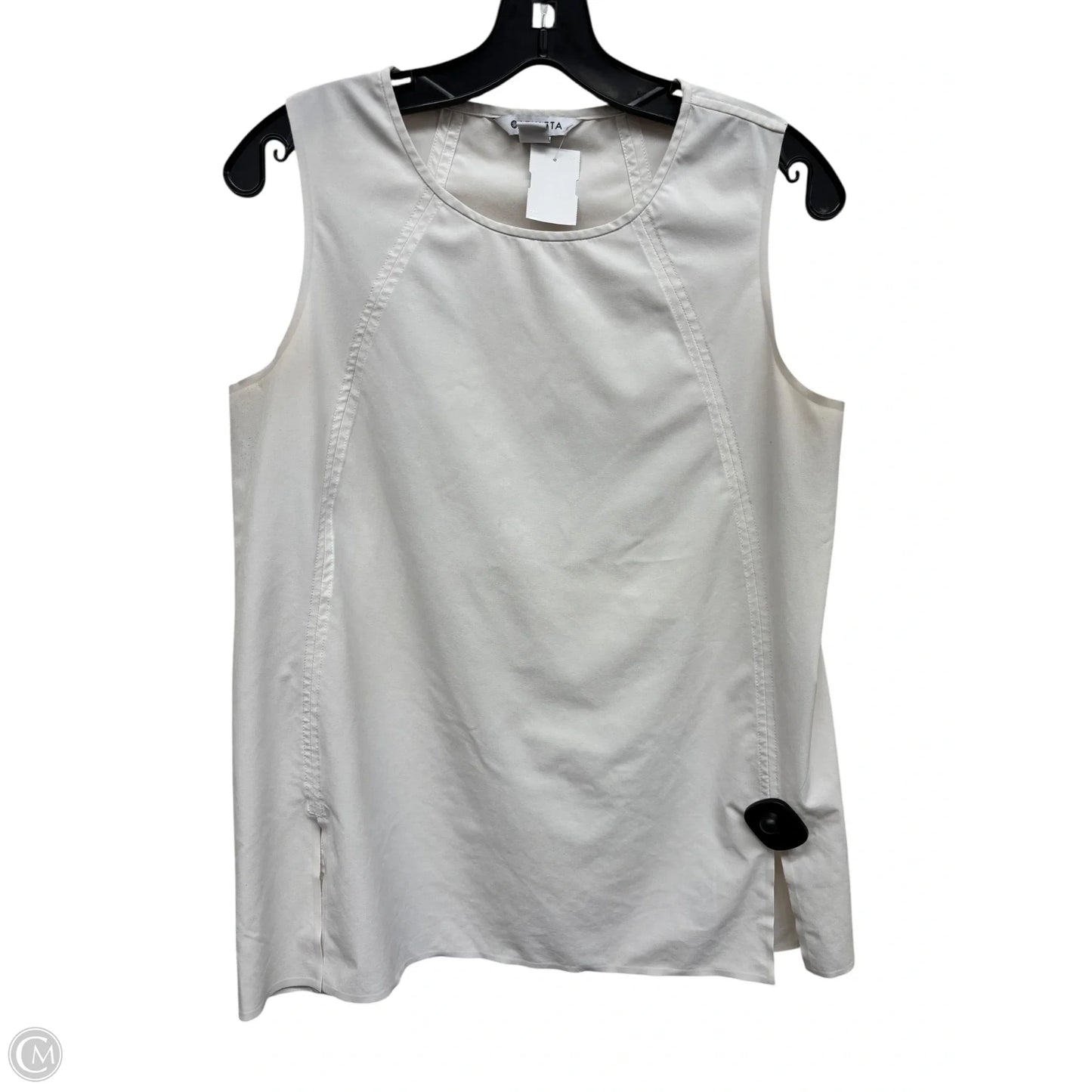 Athletic Tank Top By Athleta In White, Size: S