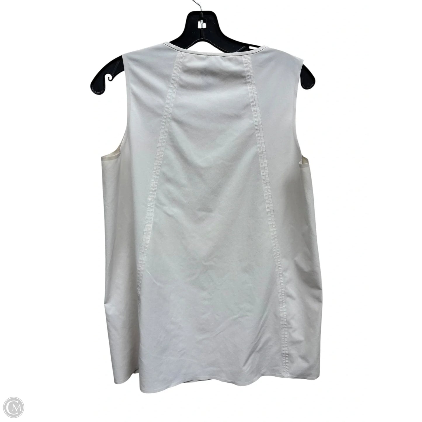 Athletic Tank Top By Athleta In White, Size: S