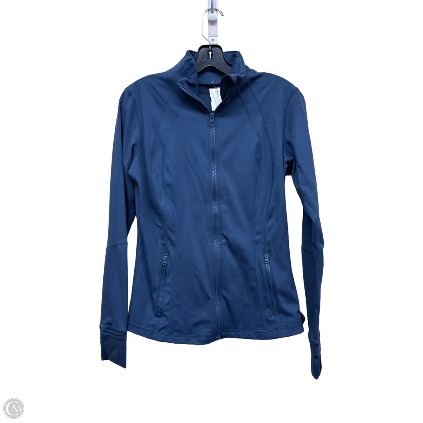 Athletic Jacket By Antonio Melani In Blue, Size: M