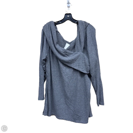 Top Long Sleeve By Lane Bryant In Grey, Size: 18