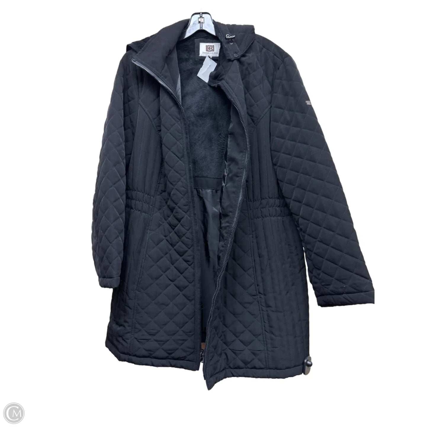 Coat Puffer & Quilted By Laundry In Black, Size: Xl