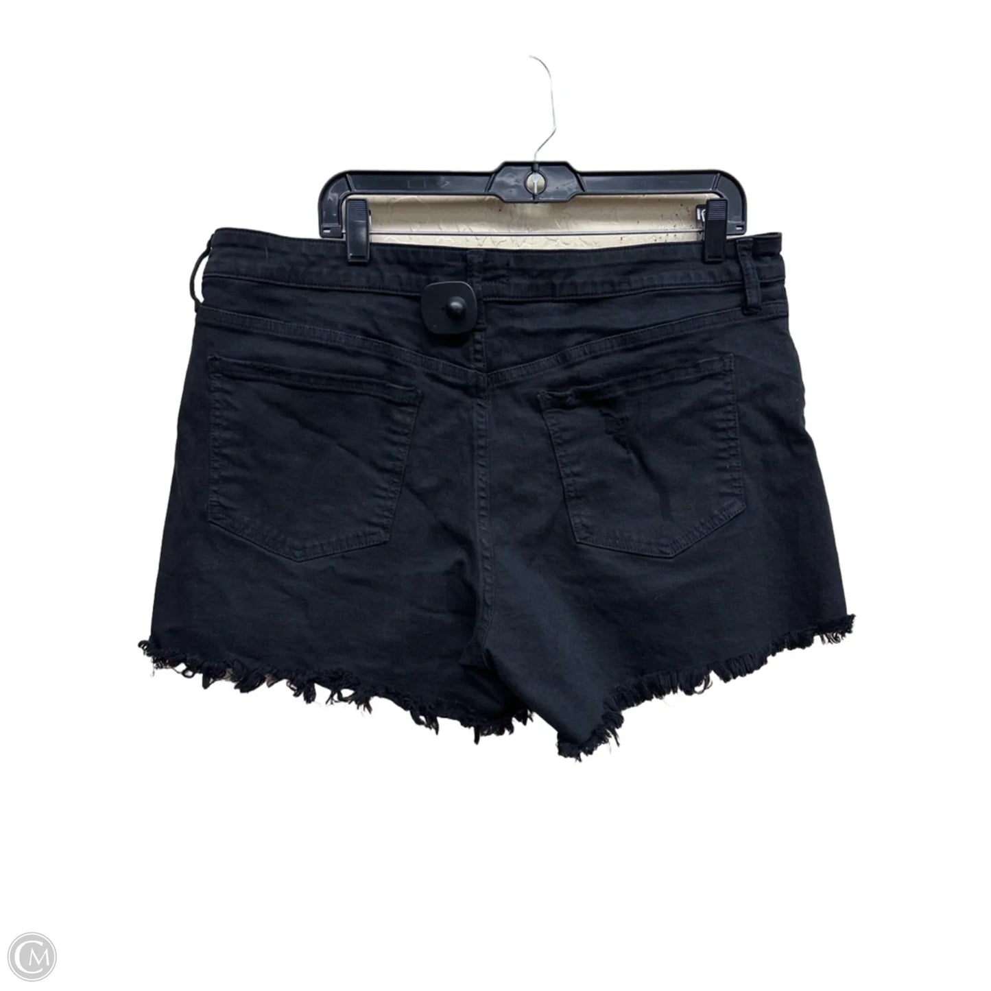 Shorts By Kut In Black Denim, Size: 14