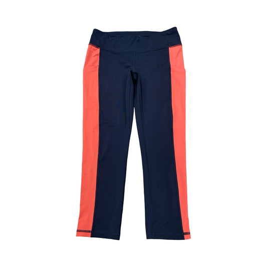 Athletic Leggings By Lucy In Black & Pink, Size:M