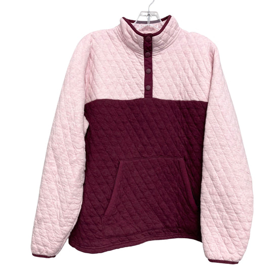 Jacket Puffer & Quilted By Orvis In Pink & Red, Size:Xl