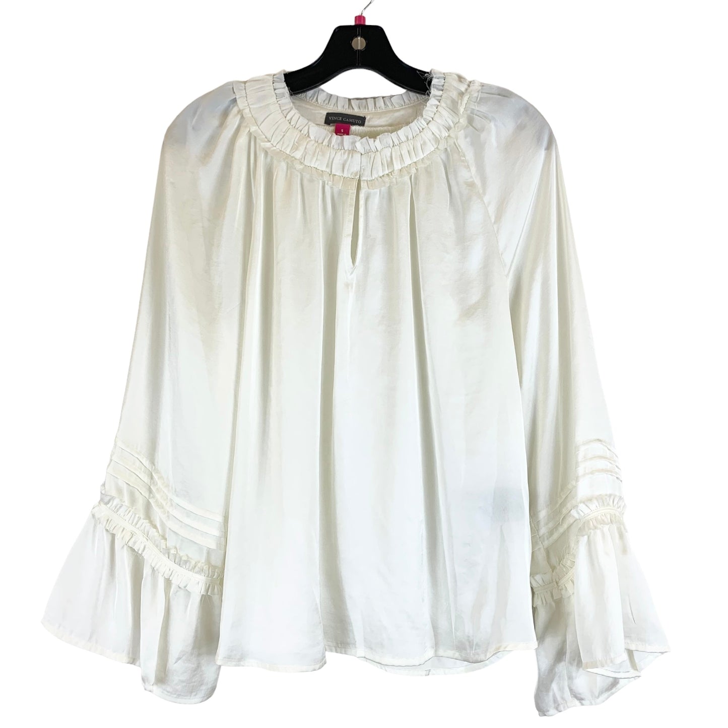 Ivory Top Long Sleeve Vince Camuto, Size S