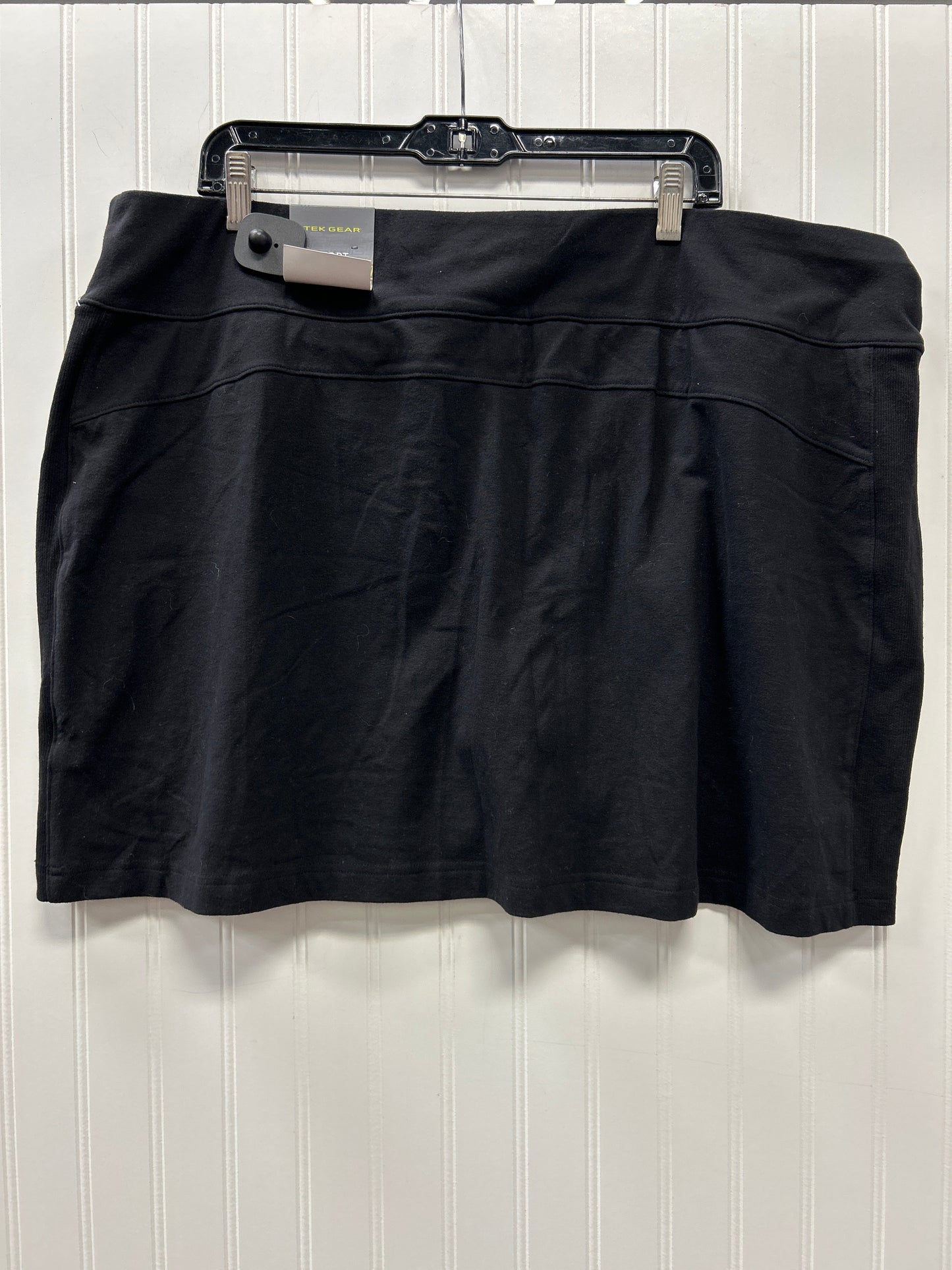 Athletic Skort By Tek Gear In Black, Size:2X NWT