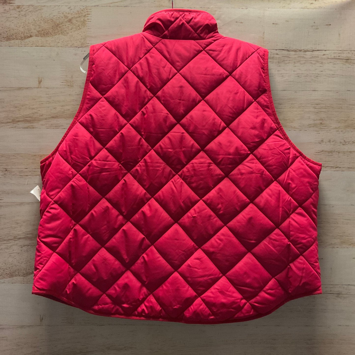 Vest Puffer & Quilted By J Crew In Red, Size: 3x