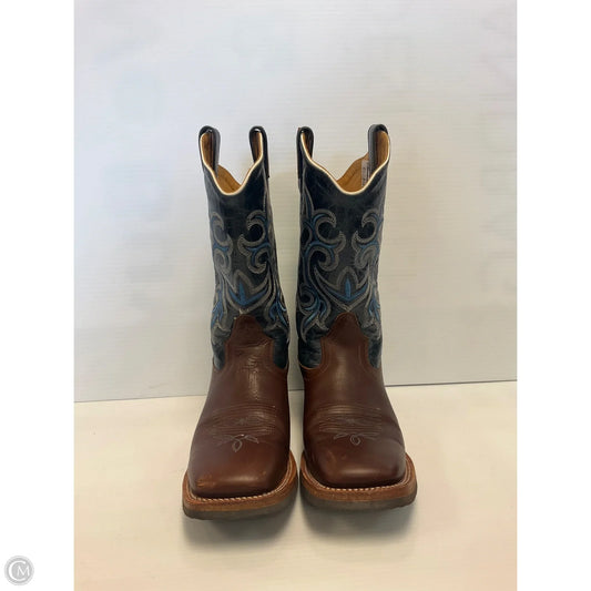 Boots Western By Old West In Brown, Size: 7.5