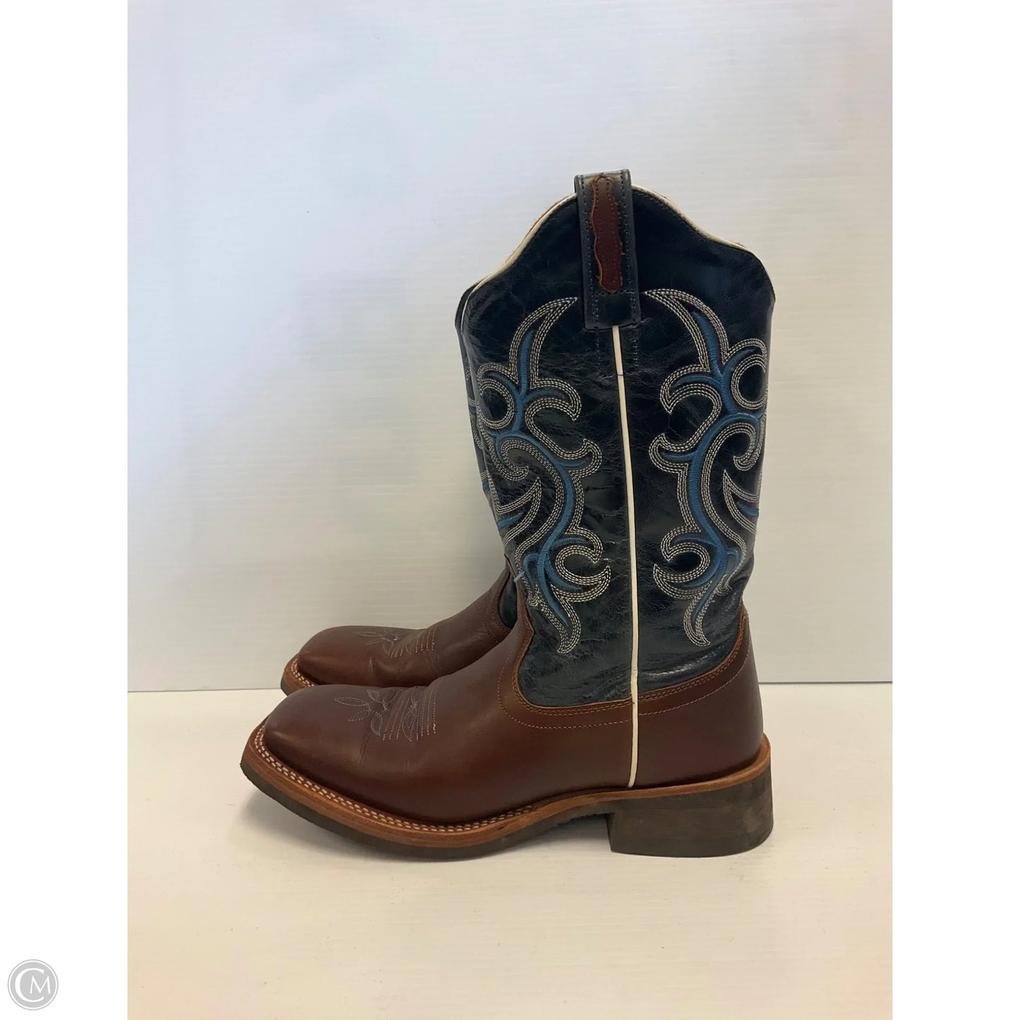 Boots Western By Old West In Brown, Size: 7.5