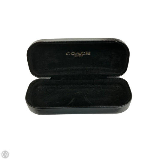 Sunglass Case Designer By Coach, Size: Medium
