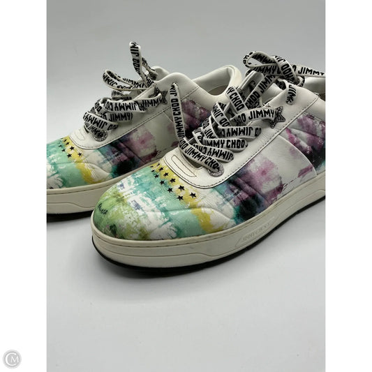 Shoes Athletic By Jimmy Choo In Multi-colored, Size: 8