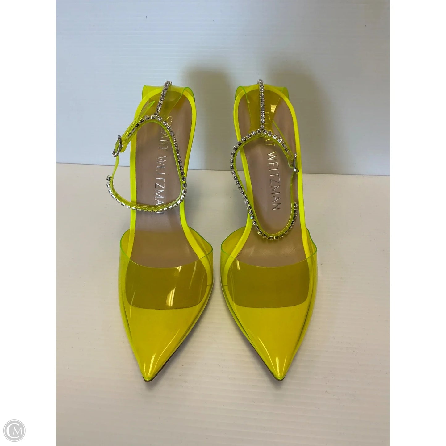 Shoes Heels Stiletto By Stuart Weitzman In Green, Size: 10