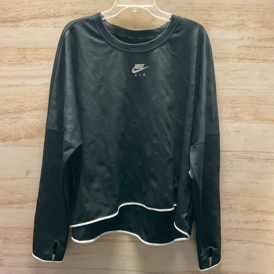 Top Long Sleeve By Nike Apparel In Black, Size: 3x