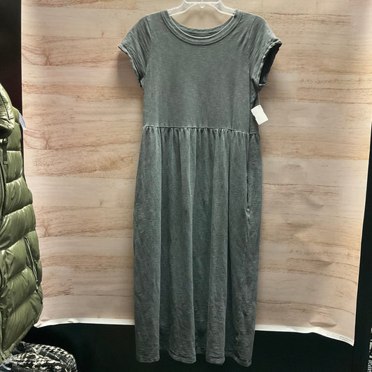 Dress Casual Midi By Universal Thread In Grey, Size: Xs