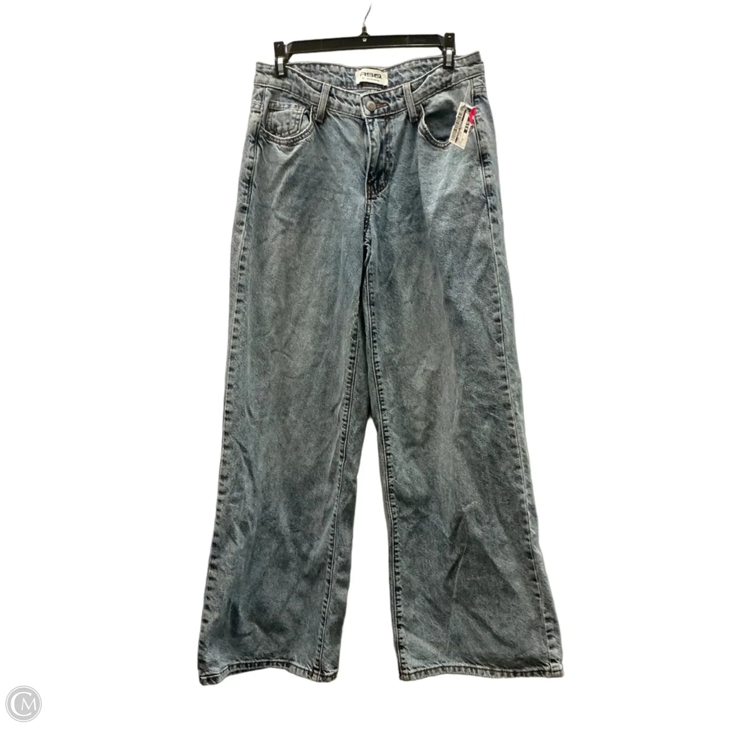 Jeans Wide Leg By Clothes Mentor In Blue Denim, Size: 28