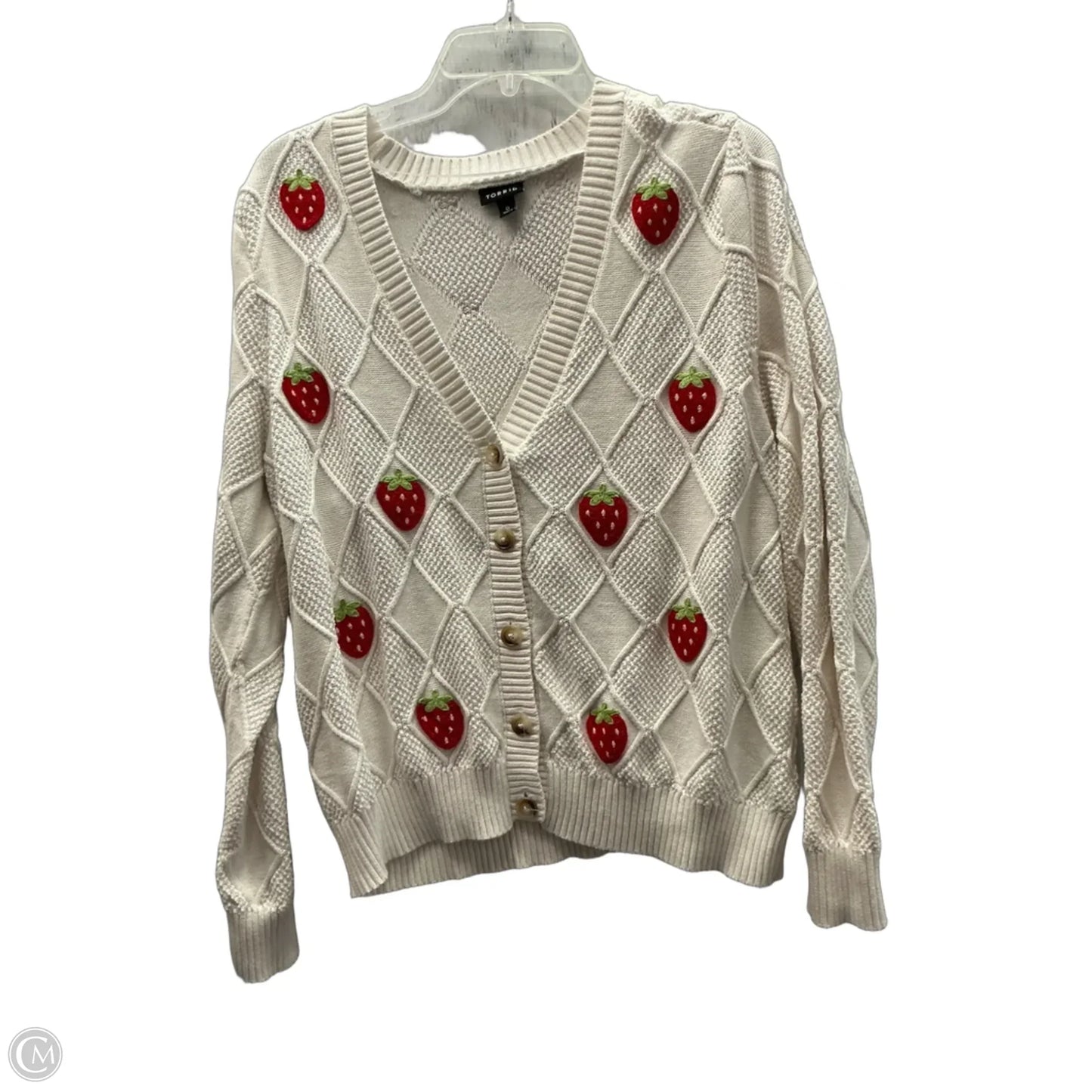Cardigan By Torrid In White, Size: 0x