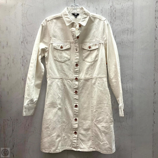Jacket Designer By Frye In White, Size: M