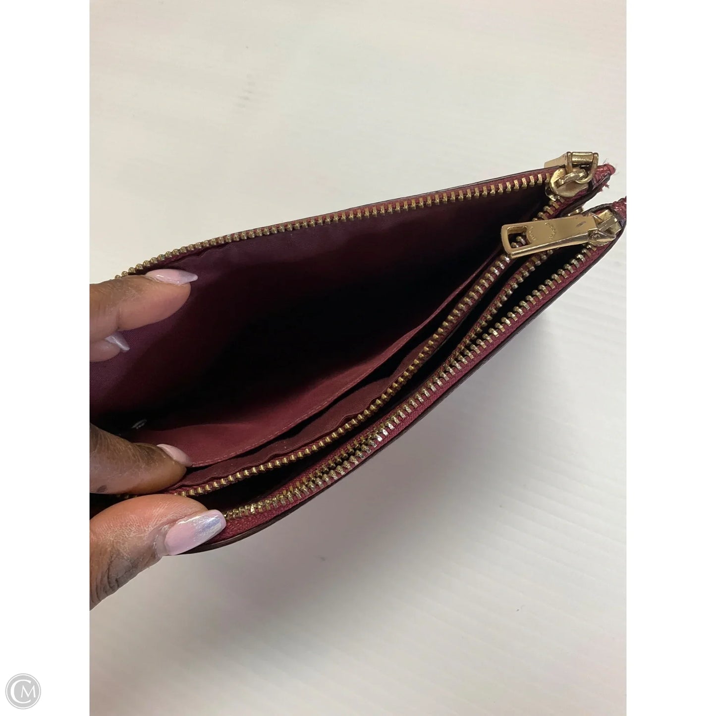 Wristlet Designer By Coach, Size: Large