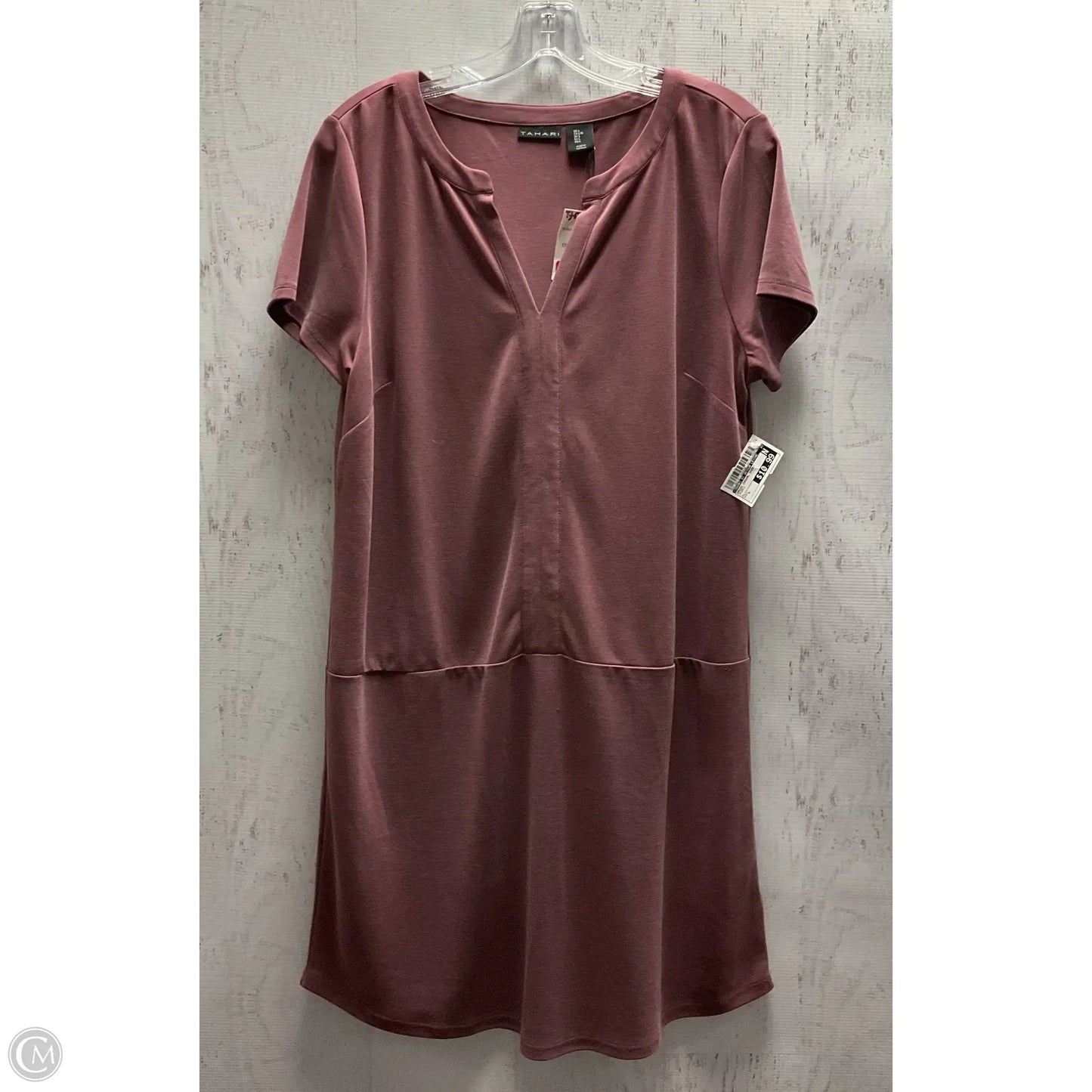 Dress Casual Short By Tahari By Arthur Levine In Purple, Size: L