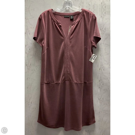 Dress Casual Short By Tahari By Arthur Levine In Purple, Size: L