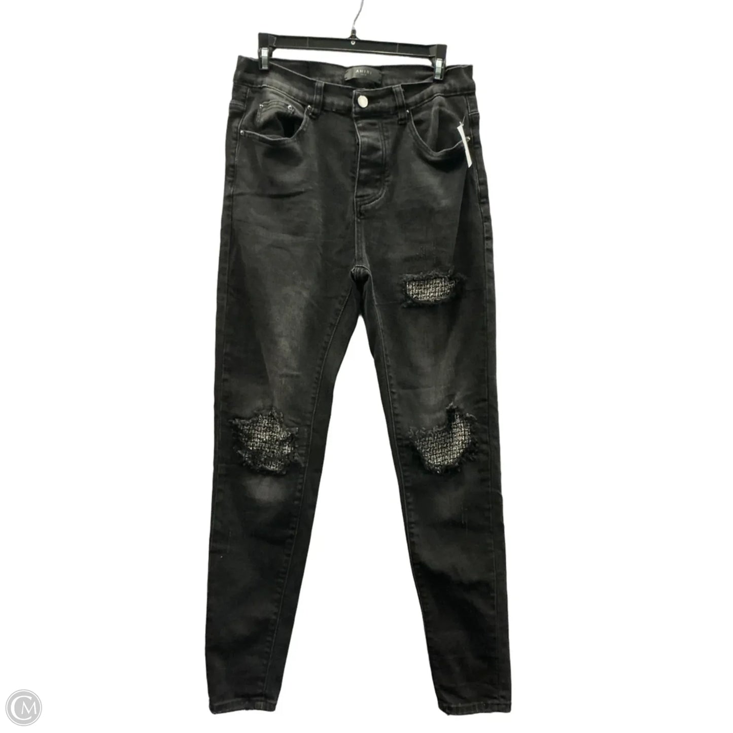 Jeans Designer By Amiri In Black, Size: 8