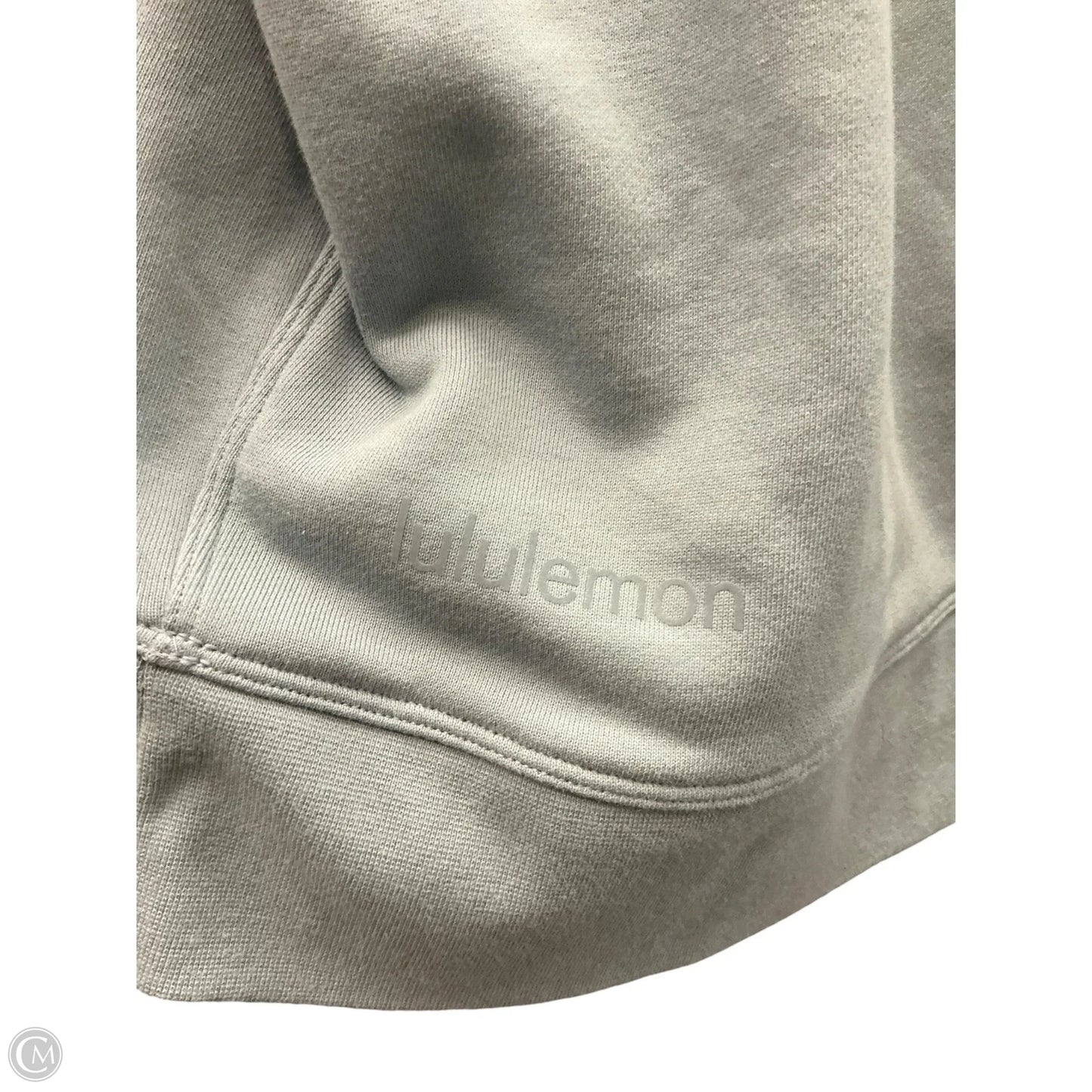 Athletic Sweatshirt Crewneck By Lululemon In Blue, Size: L