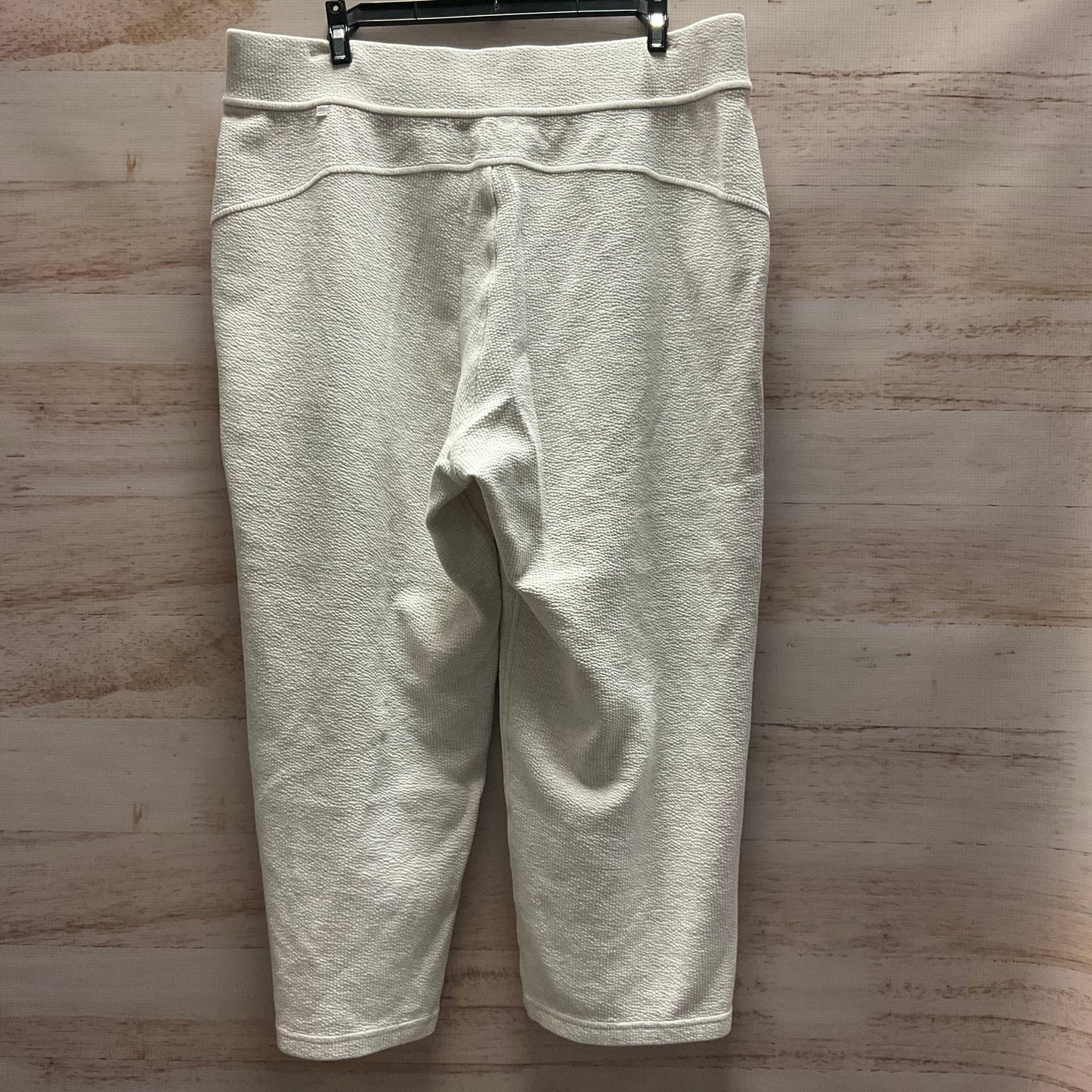 Athletic Pants By Lululemon In Cream, Size: 14