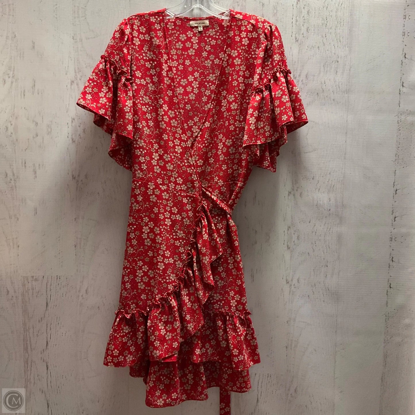 Dress Casual Short By Max Studio In Floral Print, Size: M