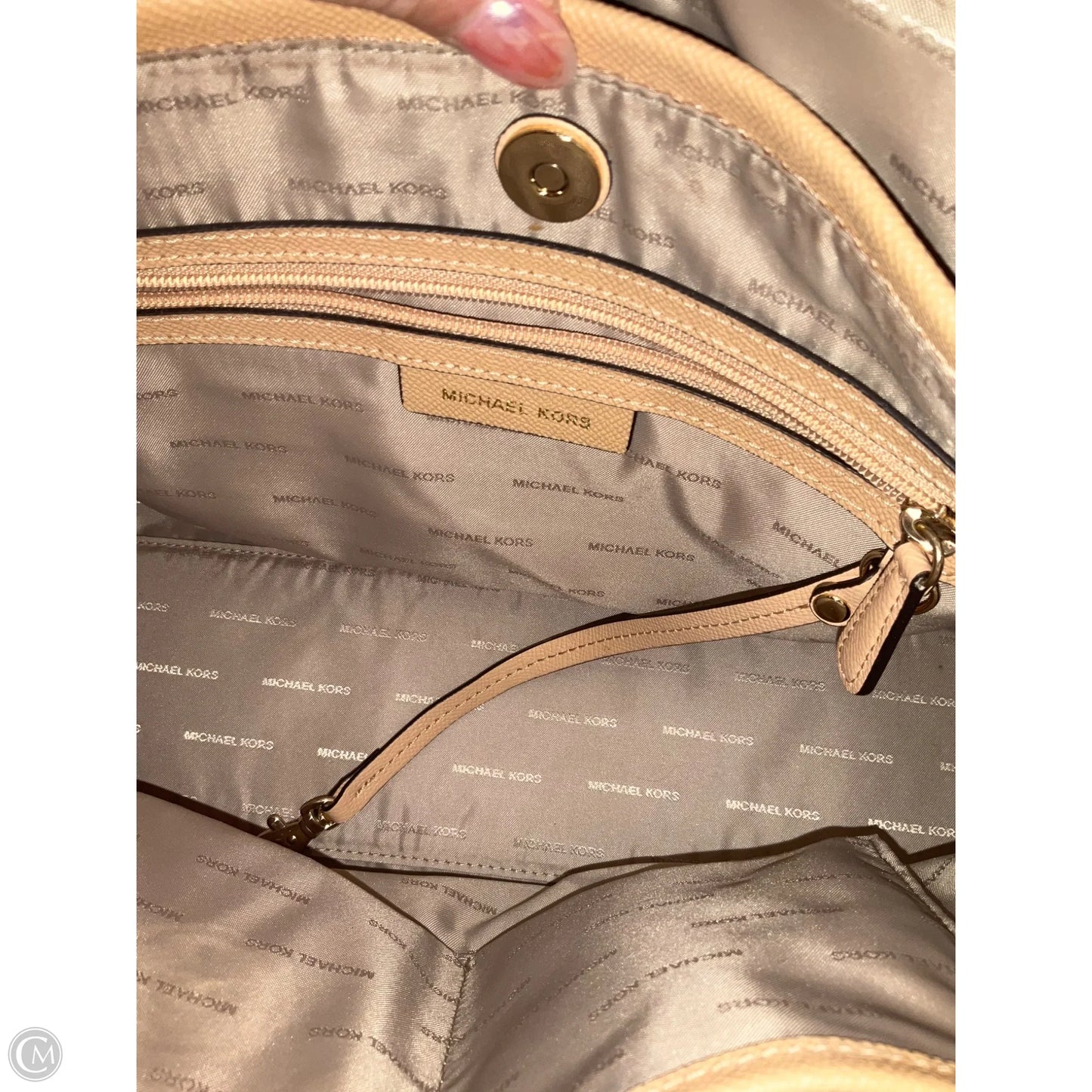 Handbag Designer By Michael Kors, Size: Medium