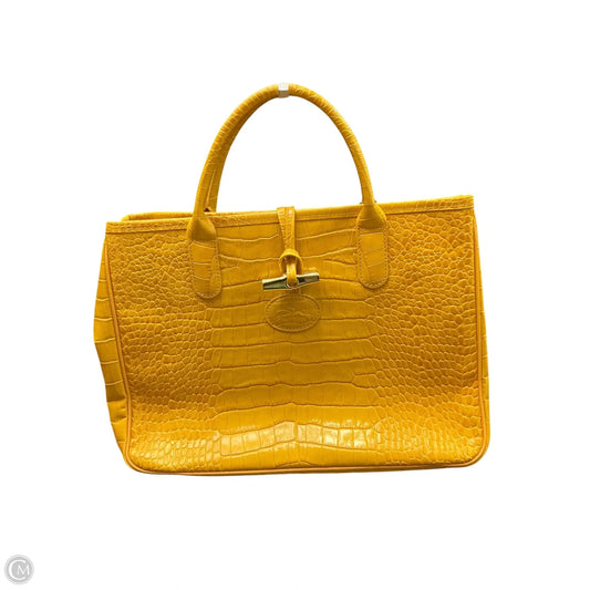 Handbag Designer By Longchamp, Size: Large