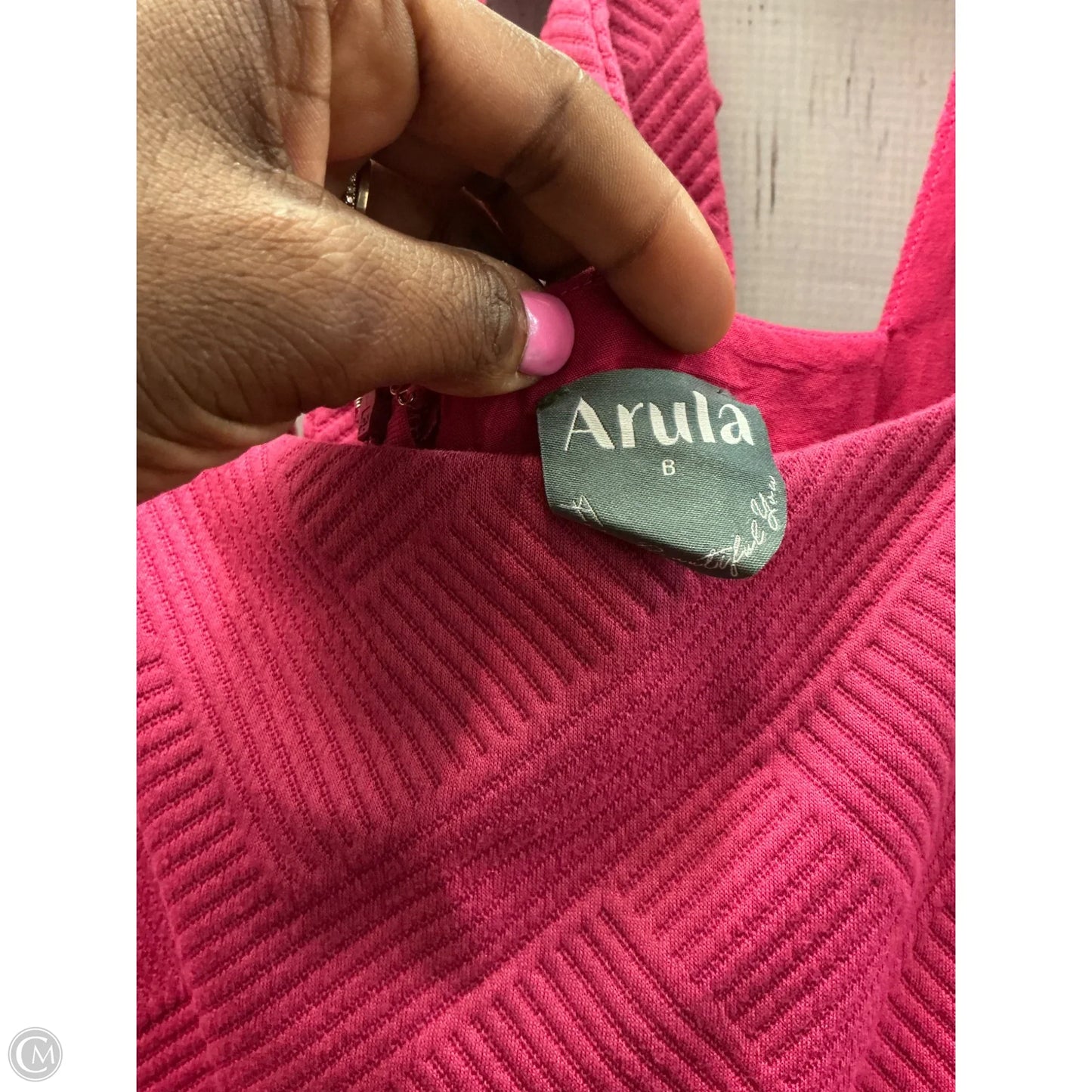 Dress Casual Short By Altard State In Pink, Size: 2x